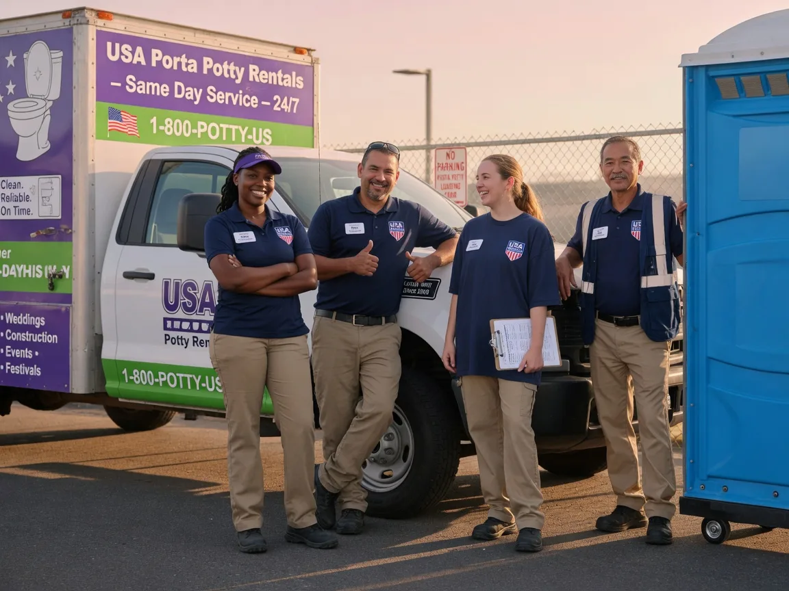 Porta Potty Rental company in Oak Harbor, OH